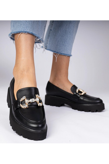 Schwarze elegante Mokassins... 2