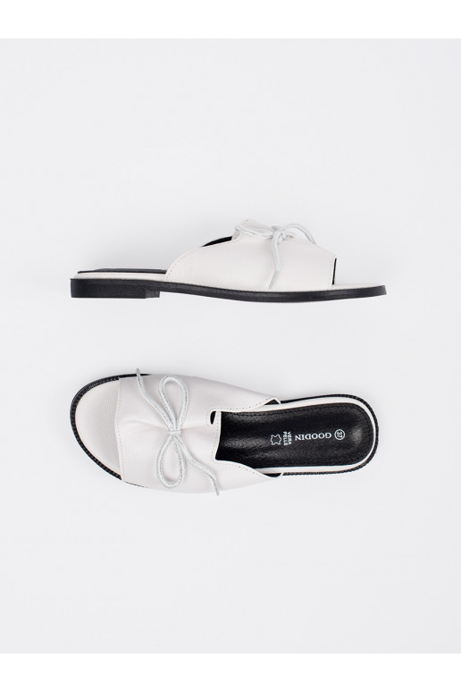 Zueiße Farbe Hausschuhe płaksie mit einer Schleife Zueiße Farbe Hausschuhe płaksie mit einer Schleife