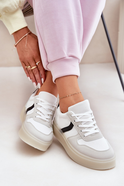 Niedrig Sneakers Stilvollllschuhe Feminin mit einer Plattform Zueiße Farbe Telmira Niedrig Sneakers Stilvollllschuhe Feminin mit einer Plattform Zueiße Farbe Telmira