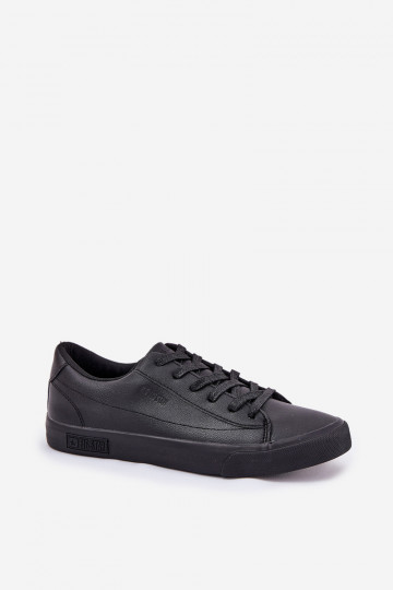 Herren Klassische Sneaker aus Kunstleder Big Star NN174252 Schwarz