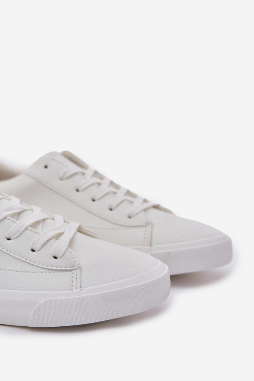 Männlich Klassisches Stilvollll Turnschuhe mit flacher Sohle aus Öko-Leder Big Star NN174250 Zueiße Farbe