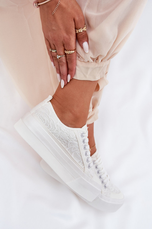 mit Spitzenmotiven Freizeitschuhe Big Star RR274747 Zueiße Farbe mit Spitzenmotiven Freizeitschuhe Big Star RR274747 Zueiße Farbe