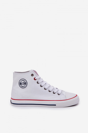 Herren Freizeitschuhe Big Star NN174305 HI-POLY SYSTEM in Weiß 2