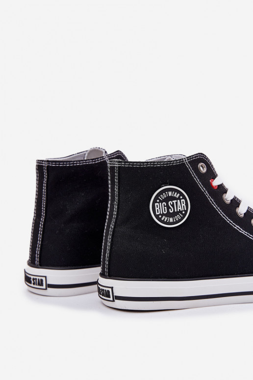  Freizeitschuhe für Herren Big Star NN174304 HI-POLY SYSTEM schZuarze Farbe