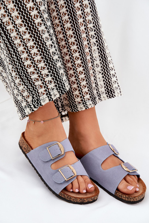 Damenhausschuhe mit einer Plattform Ze goldene Farbemi mit Schnallenmi blaue Farbe Lisavionea Damenhausschuhe mit einer Plattform Ze goldene Farbemi mit Schnallenmi blaue Farbe Lisavionea