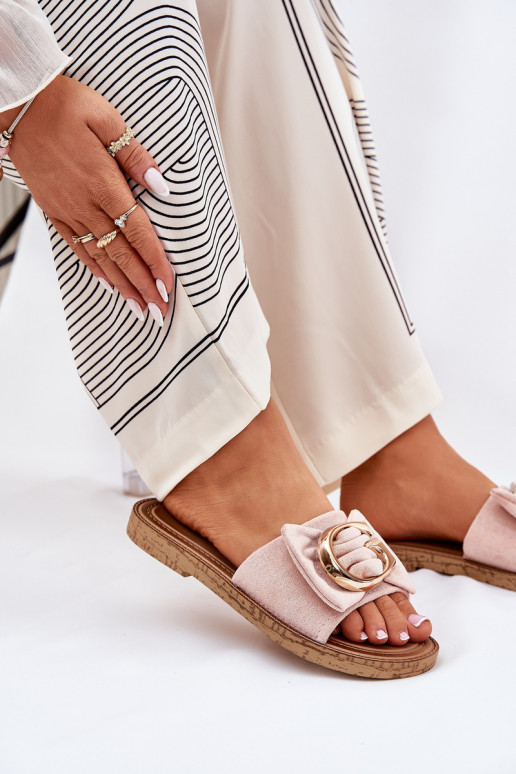 gleichschenklig Damenhausschuhe Mit Dekorationen Detalem pinke Farbe Nellodra gleichschenklig Damenhausschuhe Mit Dekorationen Detalem pinke Farbe Nellodra