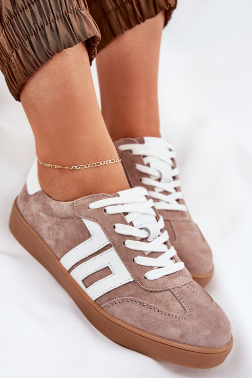 Sneakers Stilvollllschuhe Turnschuhe aus INildleder Vinceza 79517 Beige Sneakers Stilvollllschuhe Turnschuhe aus INildleder Vinceza 79517 Beige