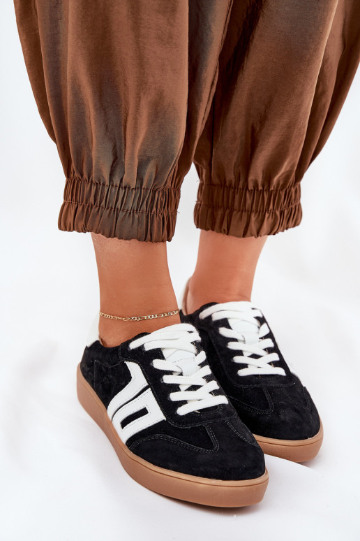 Sneakers Stilvollllschuhe Turnschuhe aus INildleder Vinceza 79517 schZuarze Farbe Sneakers Stilvollllschuhe Turnschuhe aus INildleder Vinceza 79517 schZuarze Farbe