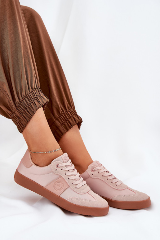 Sneakers Stilvollllschuhe Feminin Big Star RR274373 pinke Farbe