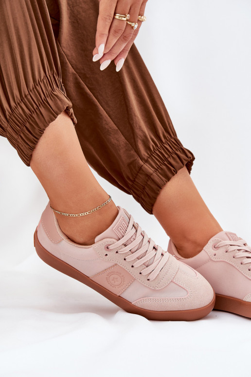 Sneakers Stilvollllschuhe Feminin Big Star RR274373 pinke Farbe