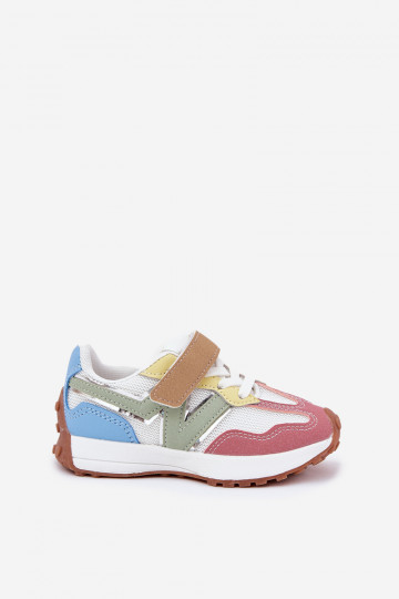 Sneakers Stilvollllschuhe Kindisch mit Klebeverschlüssen Verschiedene Farben Tezzu 2