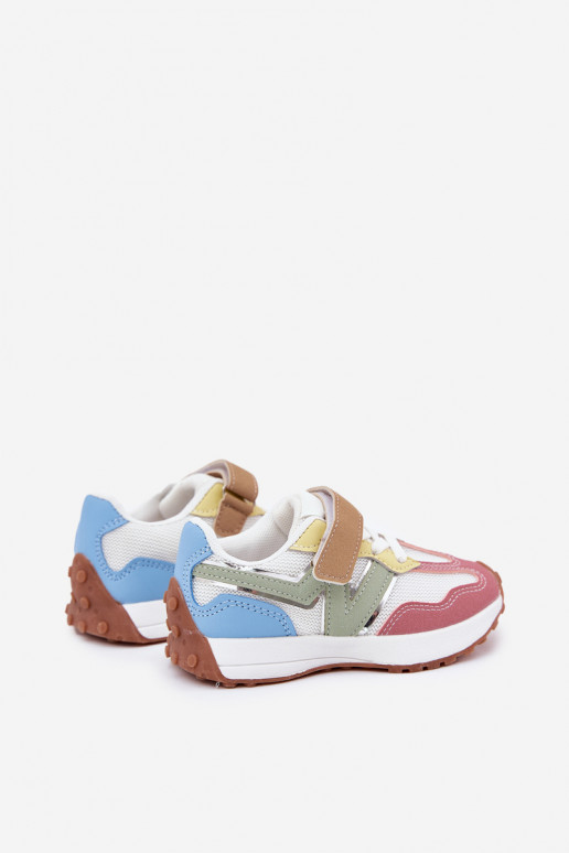 Sneakers Stilvollllschuhe Kindisch mit Klebeverschlüssen Verschiedene Farben Tezzu