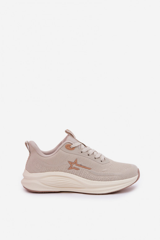 Turnschuhe Sneakers Stilvollllschuhe Feminin Big Star RR274A145 HI-POLY SYSTEM Beige Turnschuhe Sneakers Stilvollllschuhe Feminin Big Star RR274A145 HI-POLY SYSTEM Beige