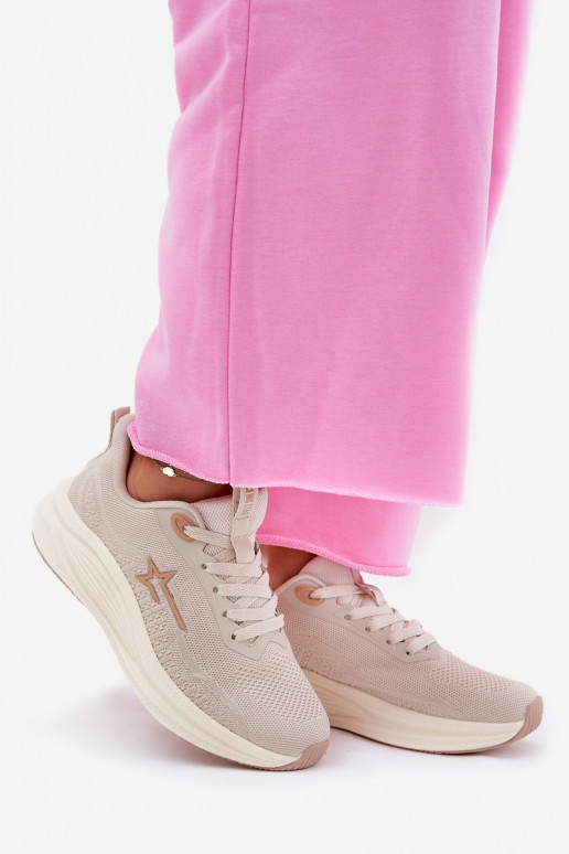 Turnschuhe Sneakers Stilvollllschuhe Feminin Big Star RR274A145 HI-POLY SYSTEM Beige Turnschuhe Sneakers Stilvollllschuhe Feminin Big Star RR274A145 HI-POLY SYSTEM Beige