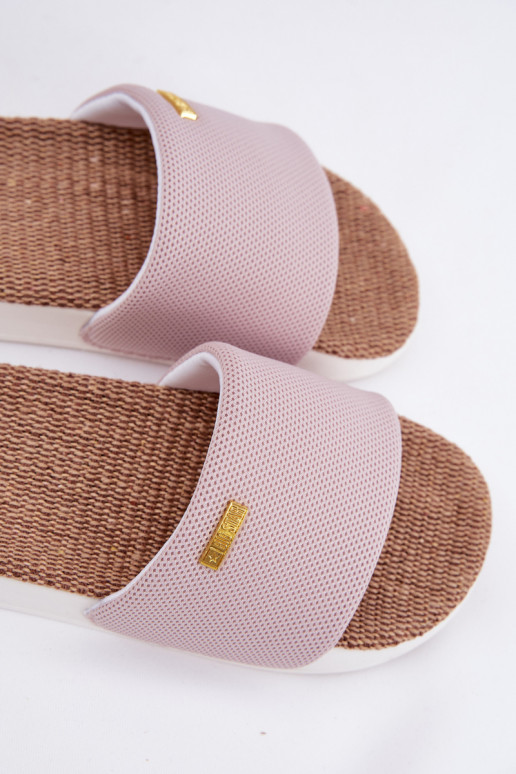 Damenhausschuhe Big Star RR274A105 Hellrosa Farbton Damenhausschuhe Big Star RR274A105 Hellrosa Farbton