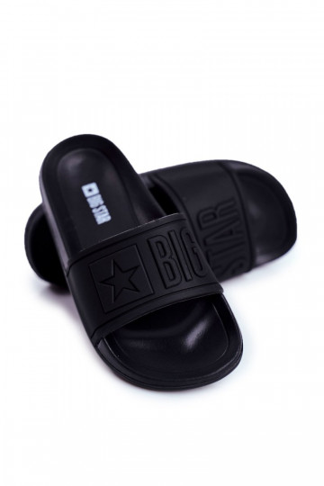 Kinder Hausschuhe in Schwarz Big Star DD374157 2