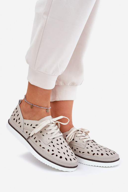 Schuhe Haut Feminin S.Barski LR51-610 Beige Schuhe Haut Feminin S.Barski LR51-610 Beige