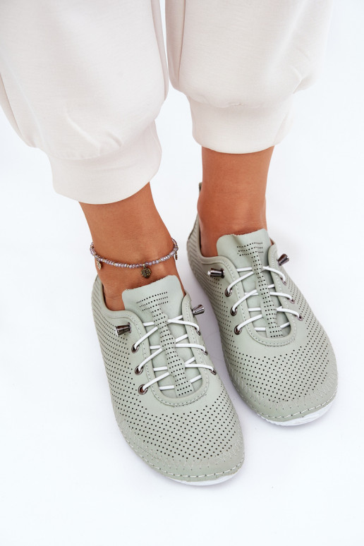 Schuhe Feminin Aus Ermöglichtturleder Artiker 54C0833 hellgrün Schuhe Feminin Aus Ermöglichtturleder Artiker 54C0833 hellgrün