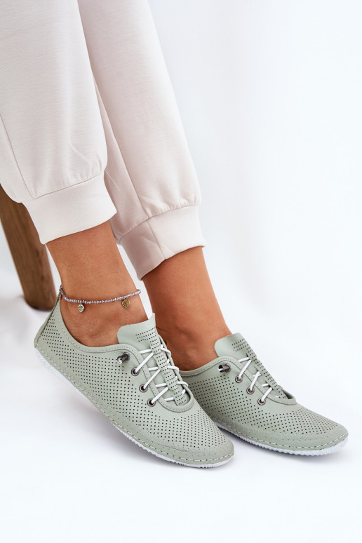 Schuhe Feminin Aus Ermöglichtturleder Artiker 54C0833 hellgrün Schuhe Feminin Aus Ermöglichtturleder Artiker 54C0833 hellgrün