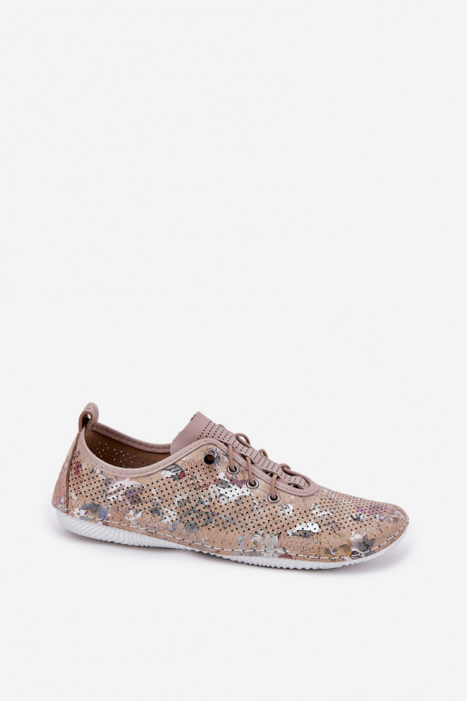 Schuhe Feminin Aus Ermöglichtturleder Gemustert Artiker 56C2689 Beige Schuhe Feminin Aus Ermöglichtturleder Gemustert Artiker 56C2689 Beige