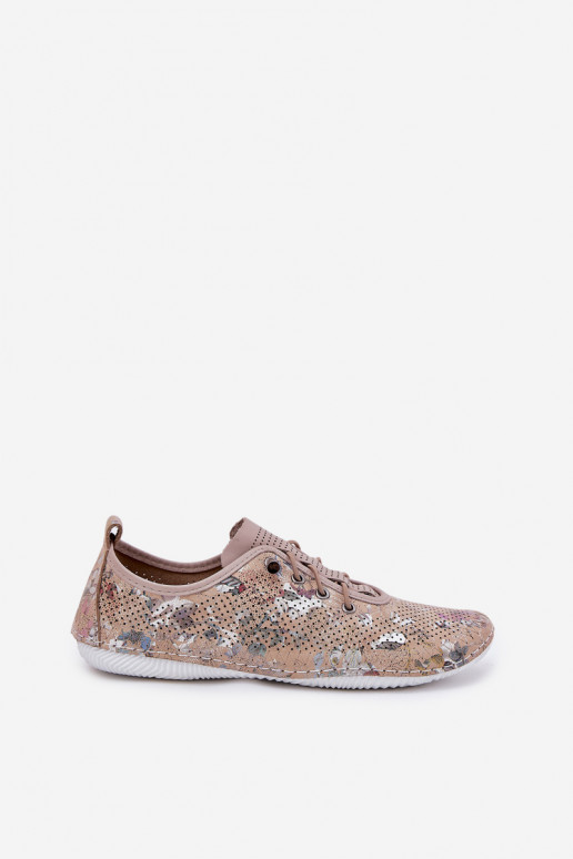 Schuhe Feminin Aus Ermöglichtturleder Gemustert Artiker 56C2689 Beige Schuhe Feminin Aus Ermöglichtturleder Gemustert Artiker 56C2689 Beige