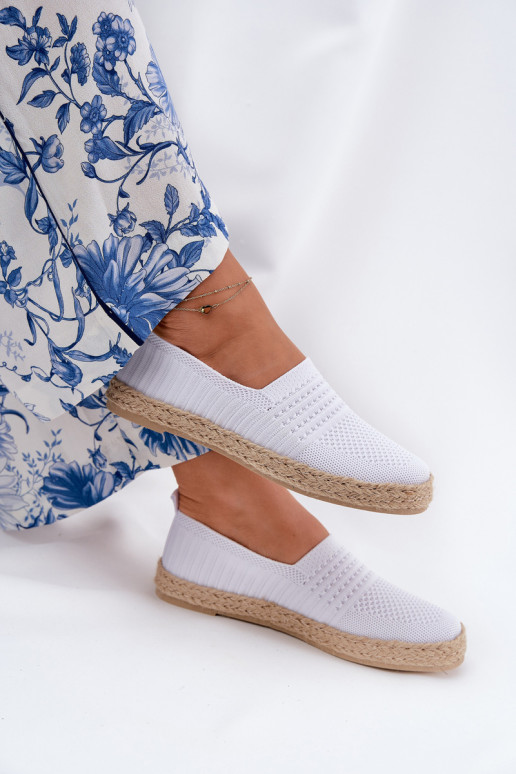 Feminin Espadrilles Mit Zopf Vinceza 13624 Zueiße Farbe
