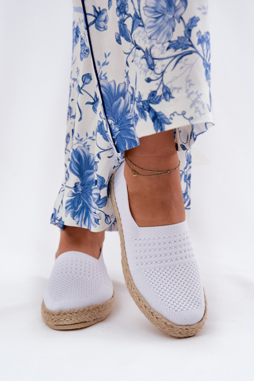 Feminin Espadrilles Mit Zopf Vinceza 13624 Zueiße Farbe