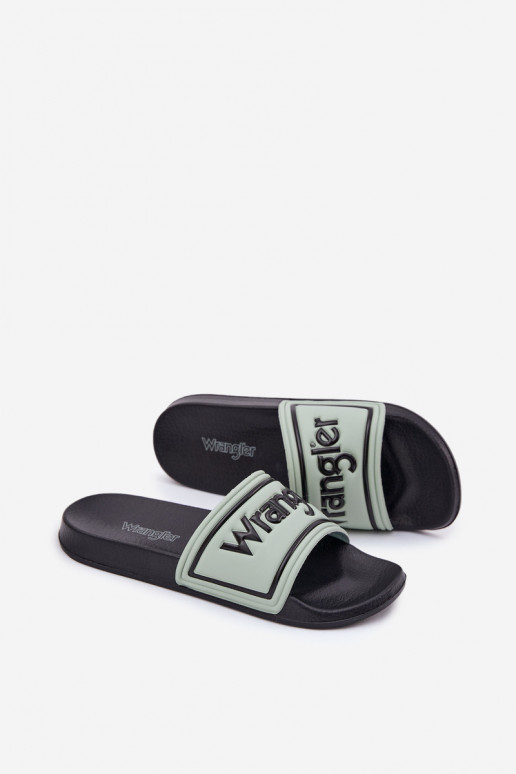 Hausschuhe Männlich INRANGLER AVERELL SLIDER MEN LOIN 20251042.52D hellgrün