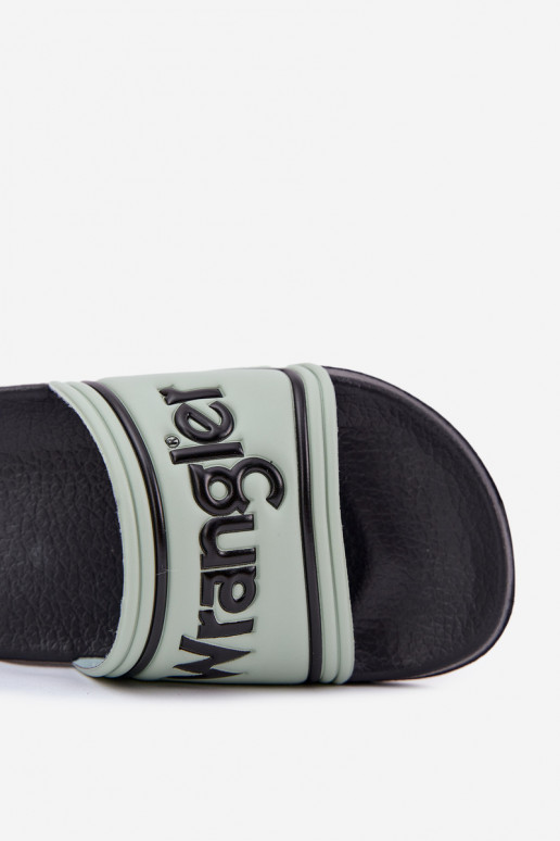 Hausschuhe Männlich INRANGLER AVERELL SLIDER MEN LOIN 20251042.52D hellgrün