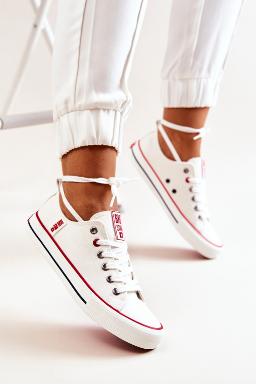 Feminin  lässige Schuhe BIG STAR JJ274123 Zueiße Farbe Feminin  lässige Schuhe BIG STAR JJ274123 Zueiße Farbe