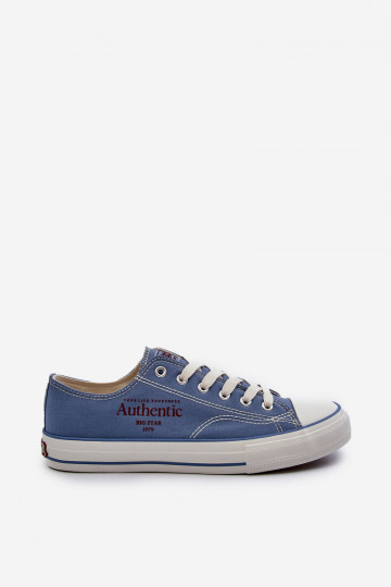 Blaue Herren-Freizeitschuhe Big Star NN174060 2