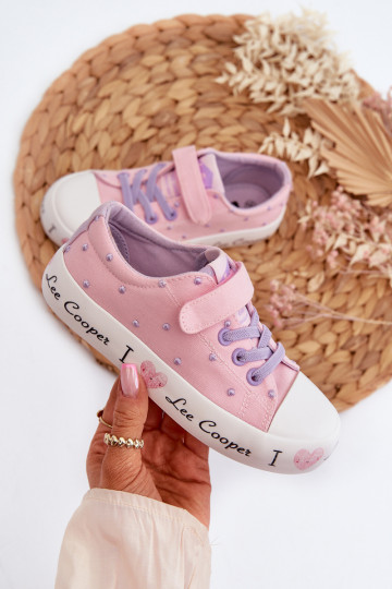 lässige Schuhe Kindisch Lee Cooper LCIN-24-02-2160 pinke Farbe 2