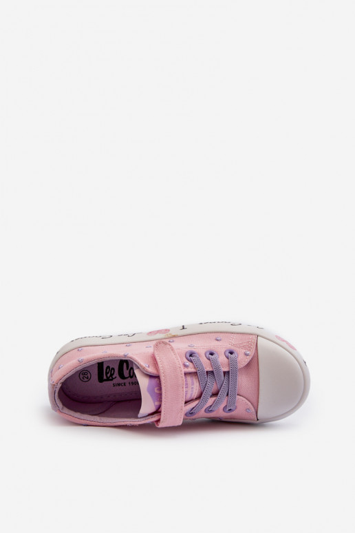 lässige Schuhe Kindisch Lee Cooper LCIN-24-02-2160 pinke Farbe