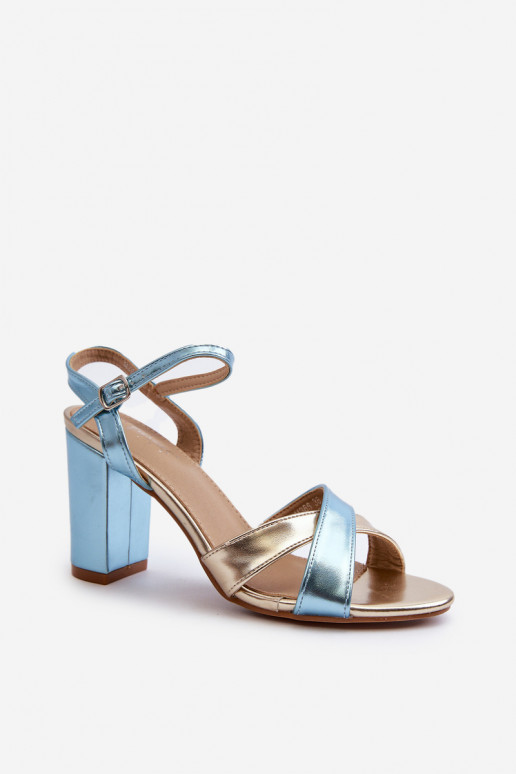Blau-goldene elegante Damen-High... Blau-goldene elegante Damen-High...