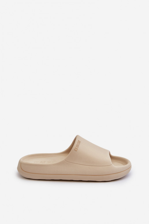 Sandfarbene Damenpantoffeln Big Star Sandfarbene Damenpantoffeln Big Star