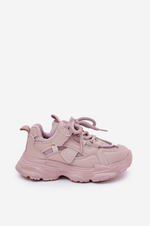 Sneakers Stilvollllschuhe Kindisch mit einer Plattform pinke Farbe Hanomess Sneakers Stilvollllschuhe Kindisch mit einer Plattform pinke Farbe Hanomess