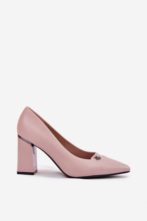 Schuhe mit Absätzen Eleganter Stil Vinceza 62224 pinke Farbe