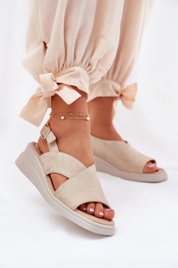 Luftige Ballerinas in Silber