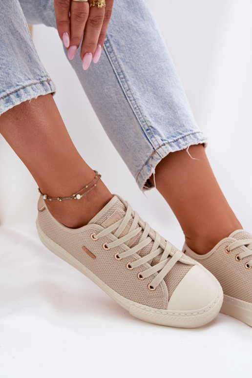 Freizeitschuhe Big Star RR274767 Beige  Freizeitschuhe Big Star RR274767 Beige