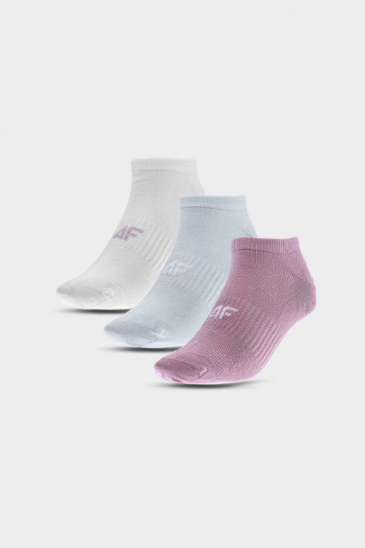 Skarpety täglich Przed Kostkę Feminin 3 Paare 4FINMM00USOCF276-90S Verschiedene Farben Skarpety täglich Przed Kostkę Feminin 3 Paare 4FINMM00USOCF276-90S Verschiedene Farben