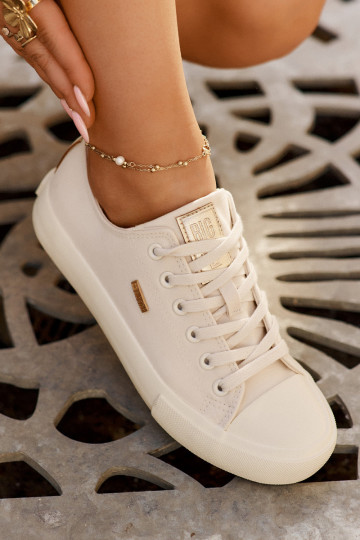 Damen sandfarbene Freizeitschuhe Big Star RR274768 2