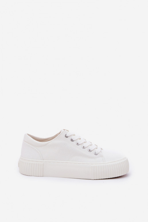 Damen weiße Freizeitschuhe Big Star RR274405