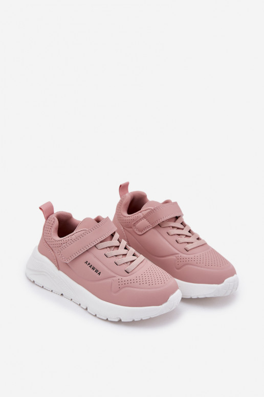 Kindisch  Turnschuhe mit einer Plattform pinke Farbe Mirivia