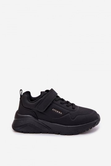 Kindisch  Turnschuhe mit einer Plattform schZuarze Farbe Mirivia 2