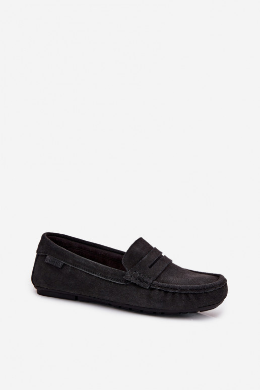 Wildleder-Mokassins Big Star RR274948 in Schwarz Wildleder-Mokassins Big Star RR274948 in Schwarz