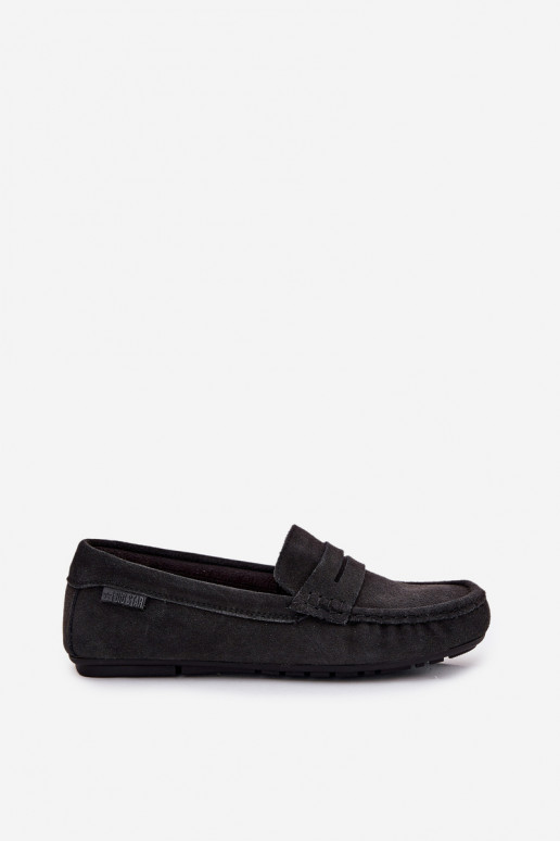 Wildleder-Mokassins Big Star RR274948 in Schwarz Wildleder-Mokassins Big Star RR274948 in Schwarz