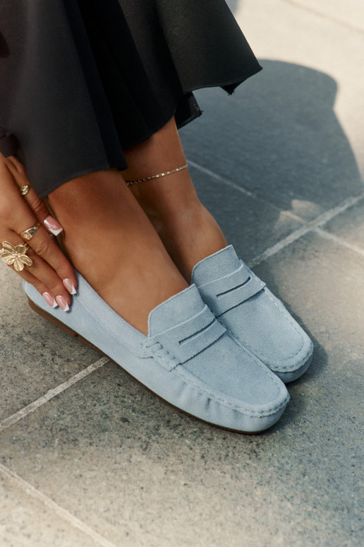 Wildleder-Mokassins Big Star RR274943 in Blau