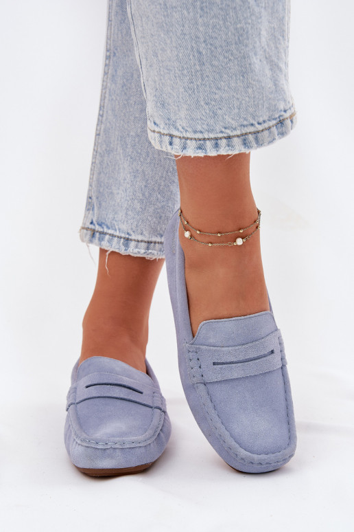 Wildleder-Mokassins Big Star RR274943 in Blau