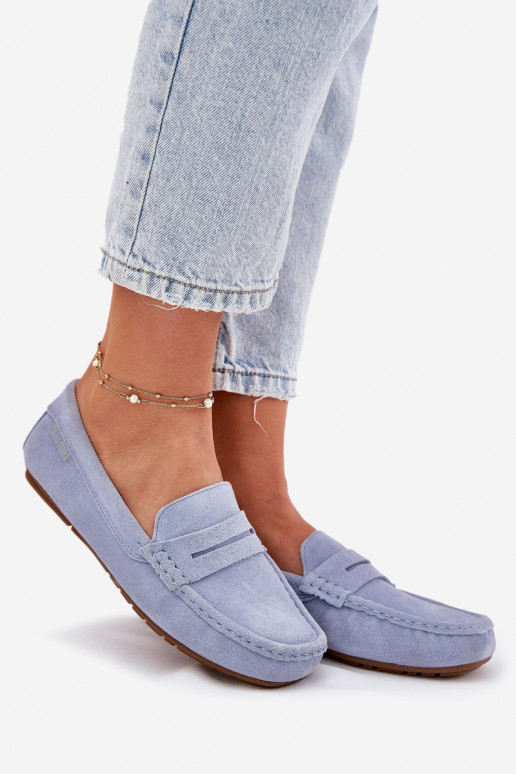 Wildleder-Mokassins Big Star RR274943 in Blau