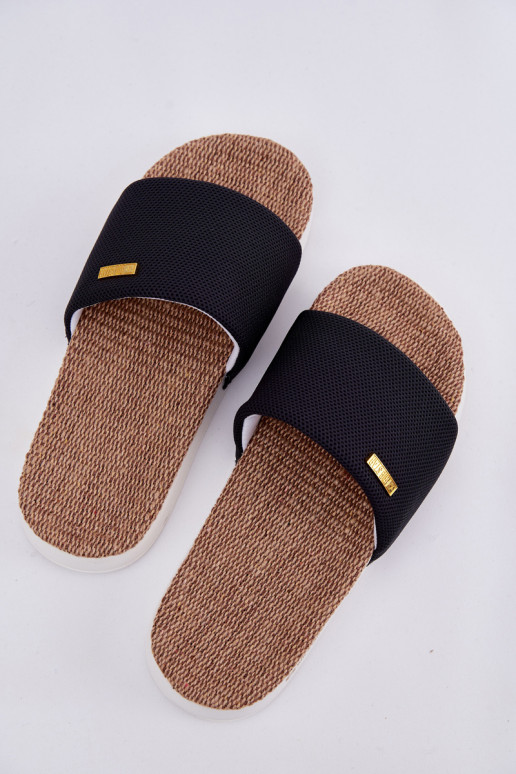 Damenhausschuhe Big Star RR274A108 schZuarze Farbe